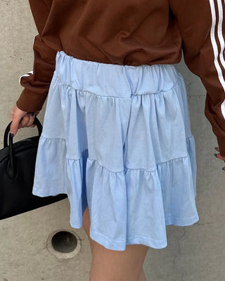 Mini tiered skirt