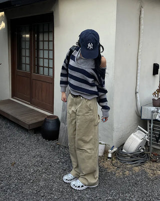 Double knee carpenter pants