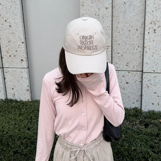 Patchwork Lettering Cap