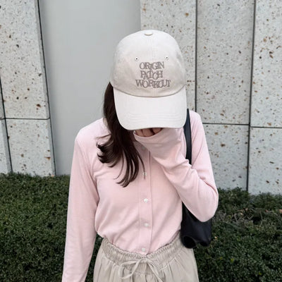 Patchwork Lettering Cap