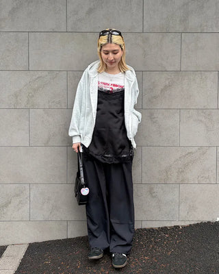 Wrinkle Summer Drawstring Easy Pants