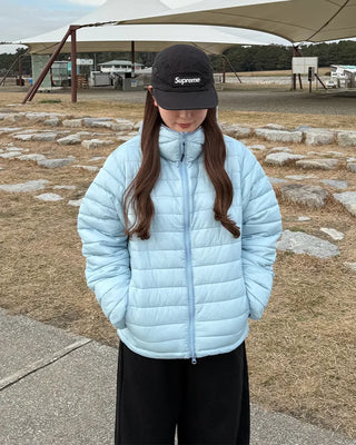 (Unisex) Hooded Light Down Jacket