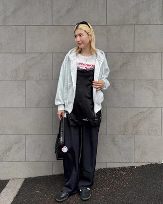 Wrinkle Summer Drawstring Easy Pants
