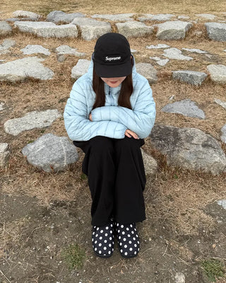 (Unisex) Hooded Light Down Jacket