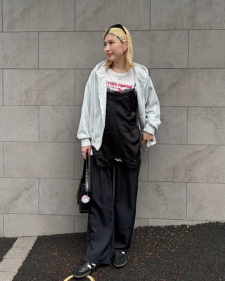 Wrinkle Summer Drawstring Easy Pants