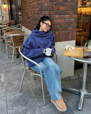 Double Yoke Point Wide Outseam Jeans