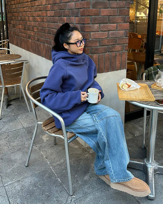 Double Yoke Point Wide Outseam Jeans