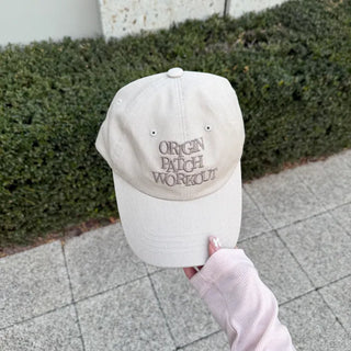 Patchwork Lettering Cap