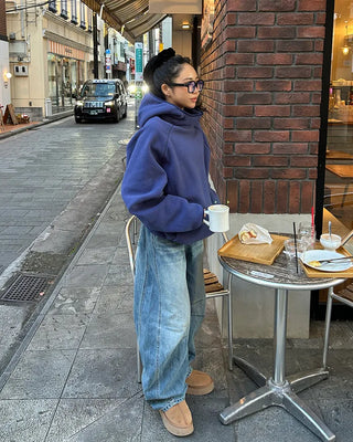 Double Yoke Point Wide Outseam Jeans