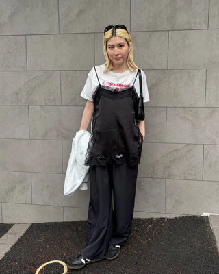Wrinkle Summer Drawstring Easy Pants