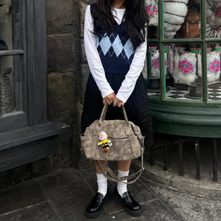 Vintage Boston Shoulder and Tote Bag