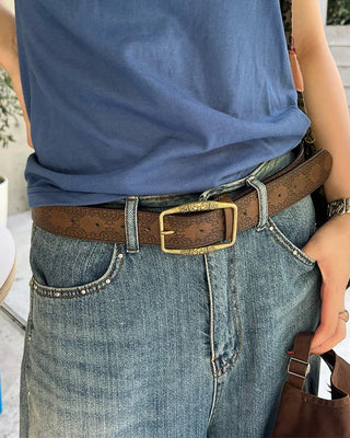 Buckle Western Vintage Belt