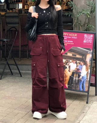 Half-belt leather shoulder bag