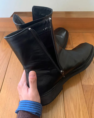 Square-line boots