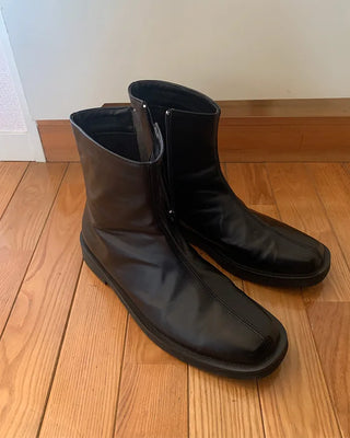 Square-line boots