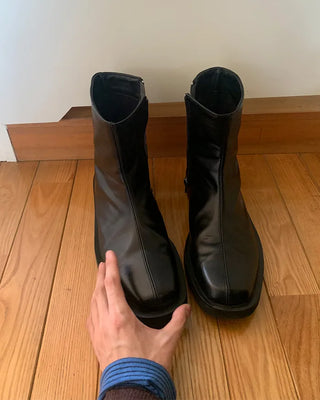 Square-line boots