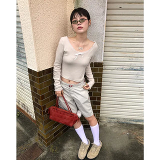 Lace Ribbon T-shirt