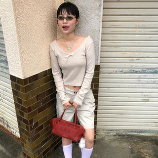 Lace Ribbon T-shirt