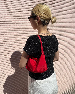 Square One-Shoulder Mini Handbag
