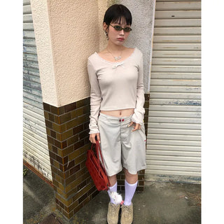 Lace Ribbon T-shirt