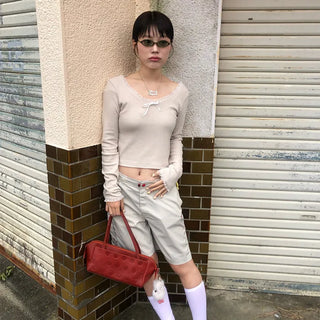 Lace Ribbon T-shirt