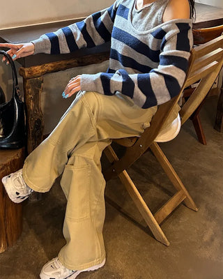 Double knee carpenter pants