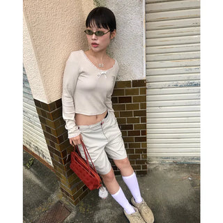 Lace Ribbon T-shirt