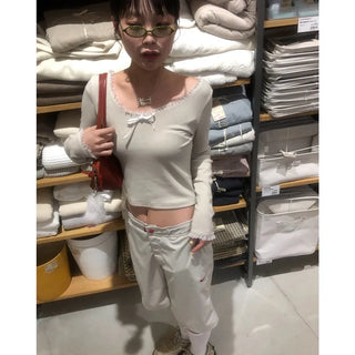 Lace Ribbon T-shirt