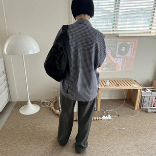 Pocket String Shoulder Bag