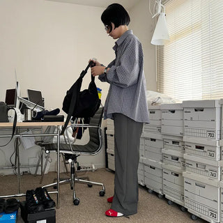 Pocket String Shoulder Bag