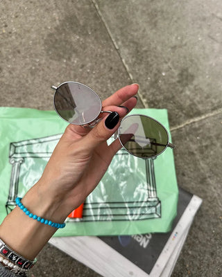 Metal frame Boston sunglasses