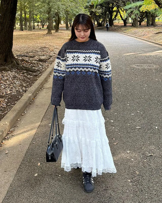 Lace Cancan Long Skirt