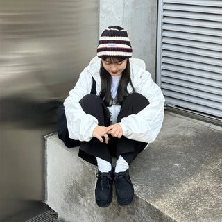 Color Border Beanie