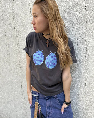 (ORIGINAL) Double Ladybird Half-Sleeve T-Shirt