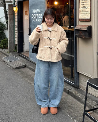 Fur Suede Mules