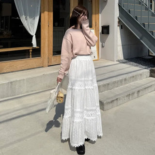 Simple boat neck knit
