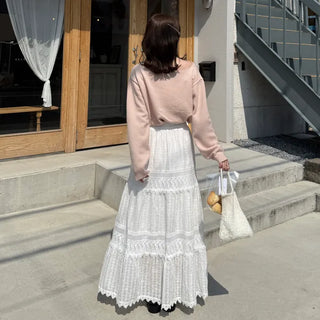 Knitted mini bag