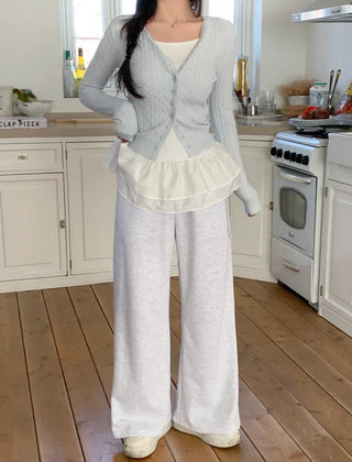 Tiered layered sleeveless top