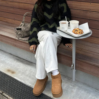 Unisex Wave Wool Knit