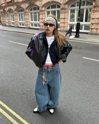 (ORIGINAL) Loose Fit Denim Pants