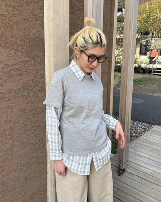 Semi-Cropped Basic Half T-Shirt