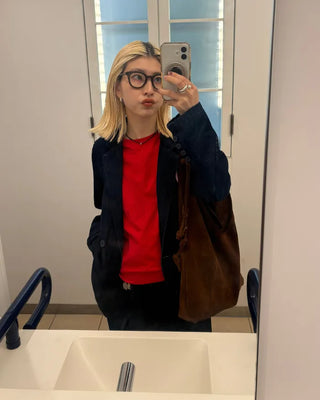 Semi-Cropped Basic Half T-Shirt