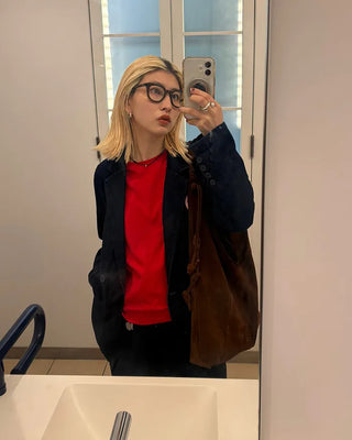 Semi-Cropped Basic Half T-Shirt