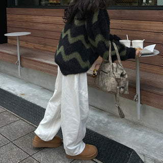 Unisex Wave Wool Knit