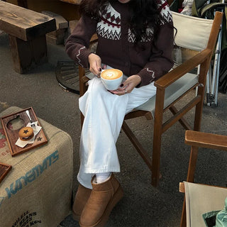 Nordic knit cardigan