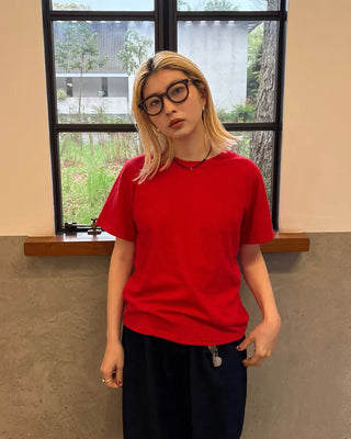 Semi-Cropped Basic Half T-Shirt