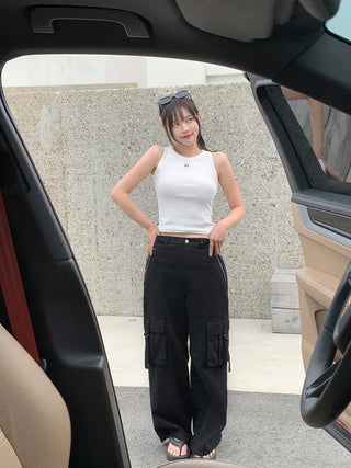 Day Slim Rib Sleeveless Top (4 colors)