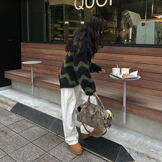 Unisex Wave Wool Knit