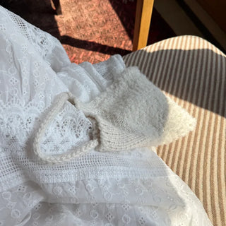 Knitted mini bag
