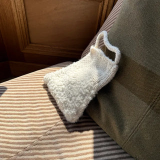 Knitted mini bag